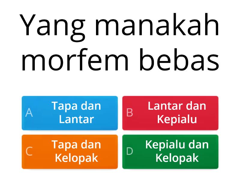 Bahasa Melayu - Quiz