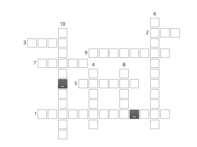 Kubrick Crossword