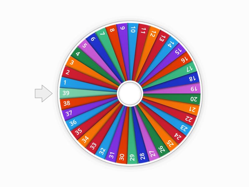 عجلة الأسئلة - Random wheel