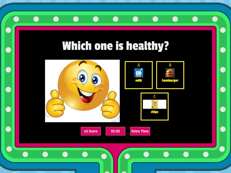 Healthy Or Unhealthy-3 - Gameshow Quiz