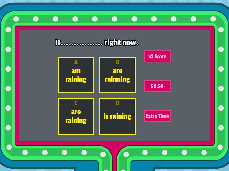 task 2 - Gameshow quiz