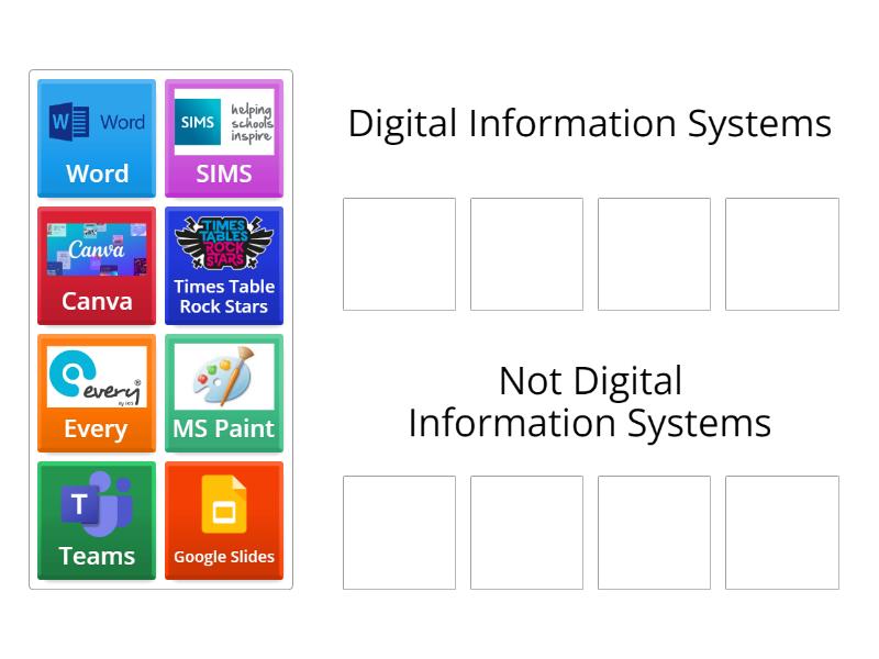 Digital Information Systems - Group sort