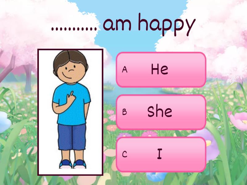 I/ He / She / They / We - Quiz