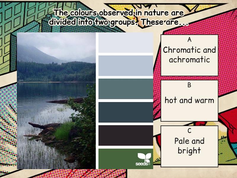 Mini on colour science - Quiz