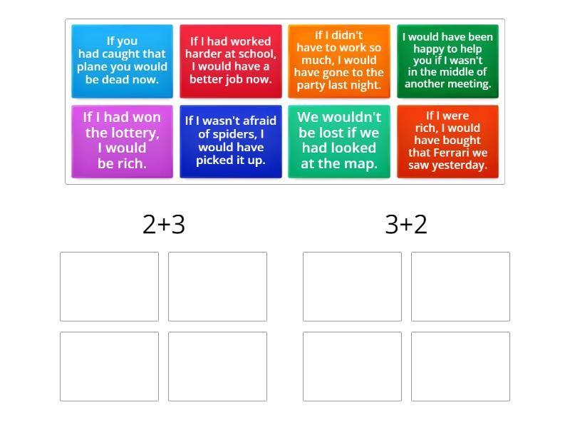 Mixed conditional - Group sort