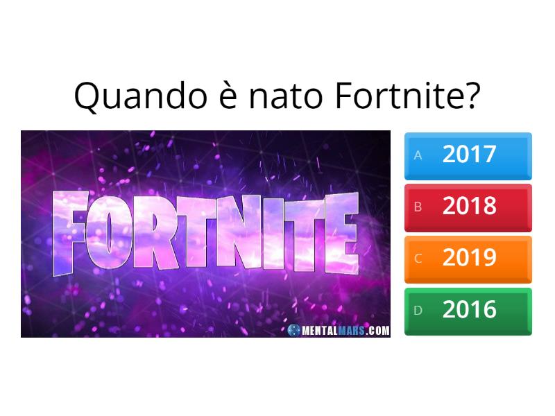 Fortnite - Quiz