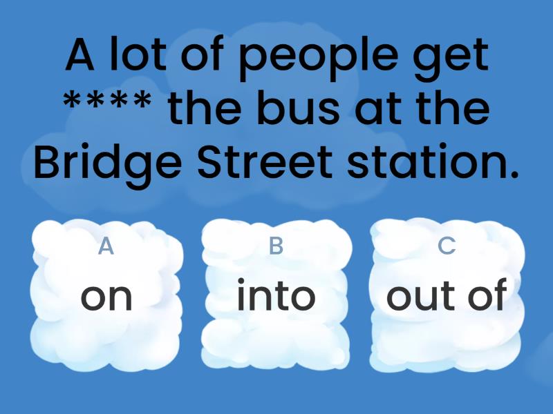 Ev2 8.2 Using transportation - Quiz