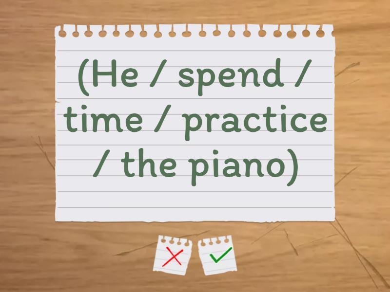 VSTEP Gerunds Sentence completion Flash cards