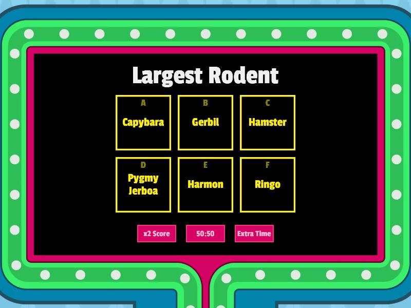 Amazing Rodent Trivia - Concurso de preguntas