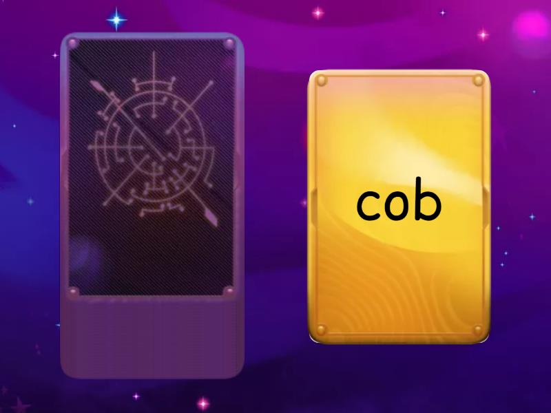 cvc word fluency deck 4 - Speaking cards