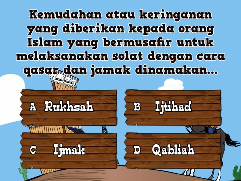 SOLAT JAMAK DAN QASAR - Quiz