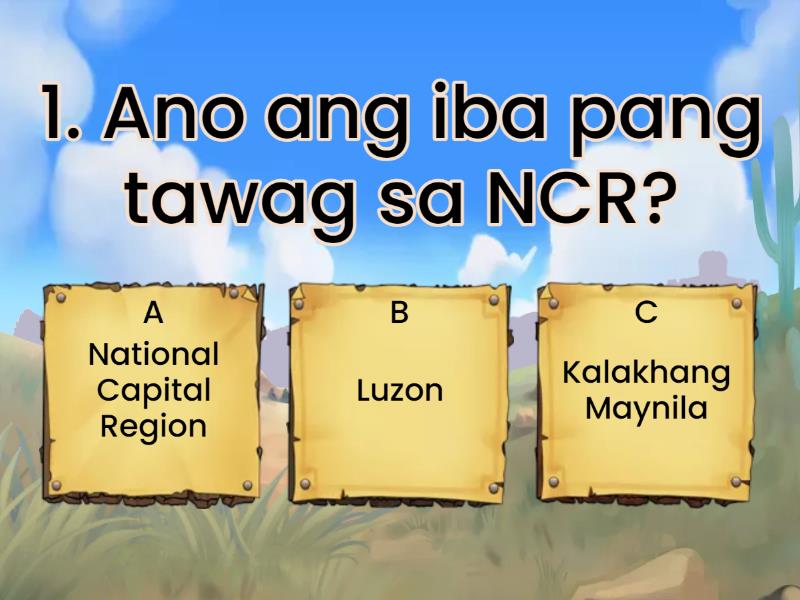 Pagbabalik-aral: Kasaysayan ng NCR - Quiz