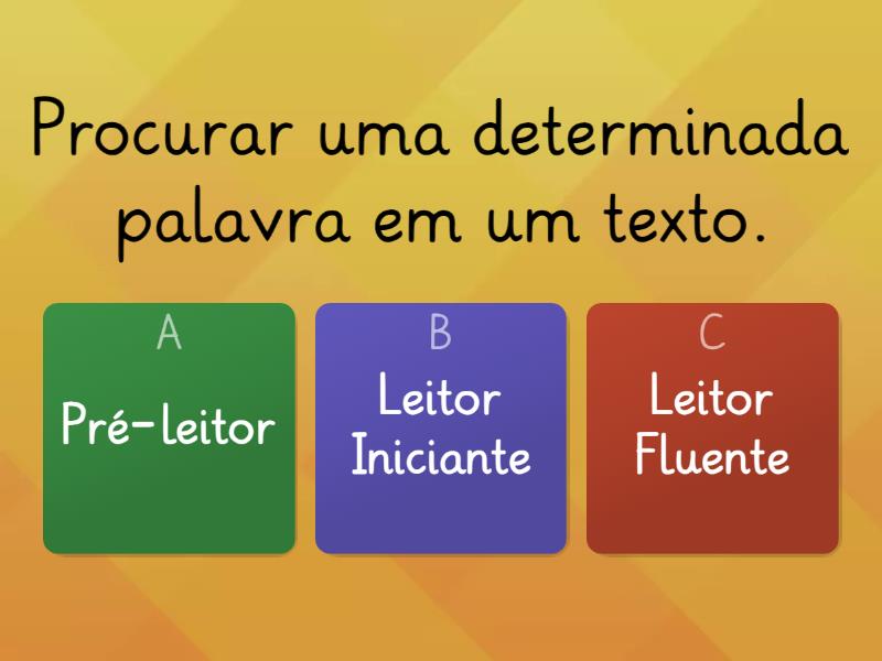 Prática De Leitura E Perfil De Leitor - Questionário