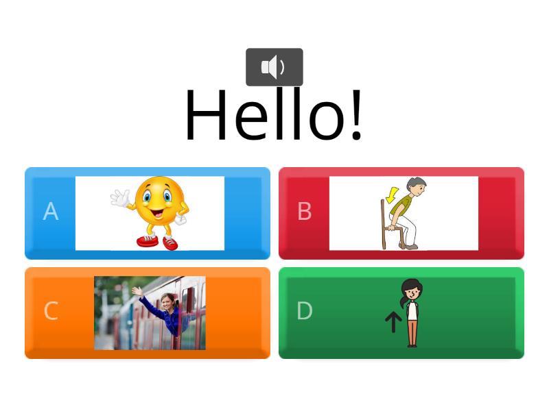 UNIT 1: HELLO! - Quiz