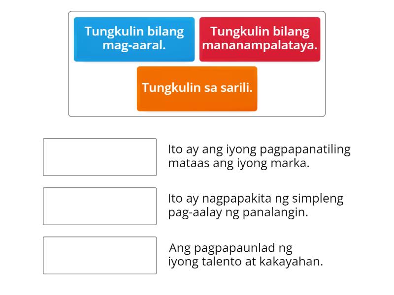 ESP 7 MODYUL 4 TUNGKULIN BILANG ISANG KABATAAN A2 - Une Las Parejas