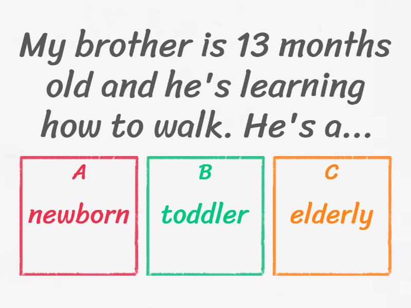 EVU Test 47 Ages and stages - Quiz