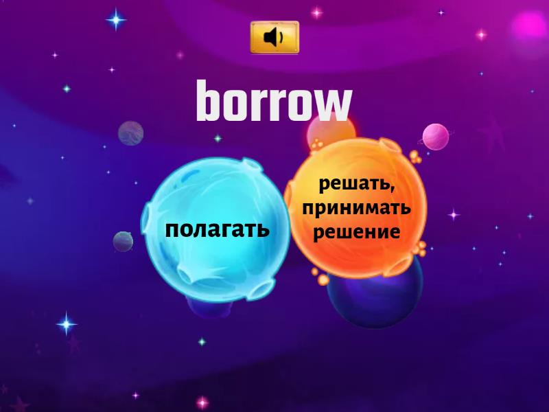 KET verbs Speed quiz