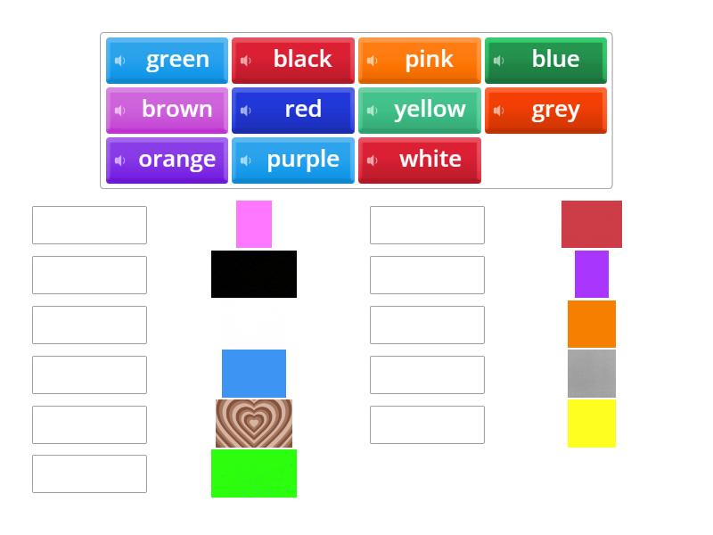 Colours - Match up