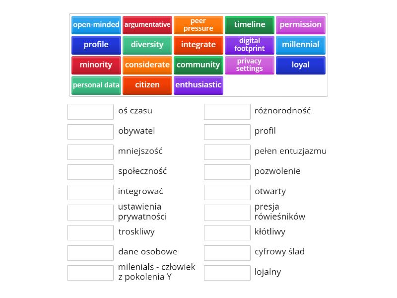 LV B1+ unit 4 vocabulary - Personal data/Sense of identity/Lifestyle ...