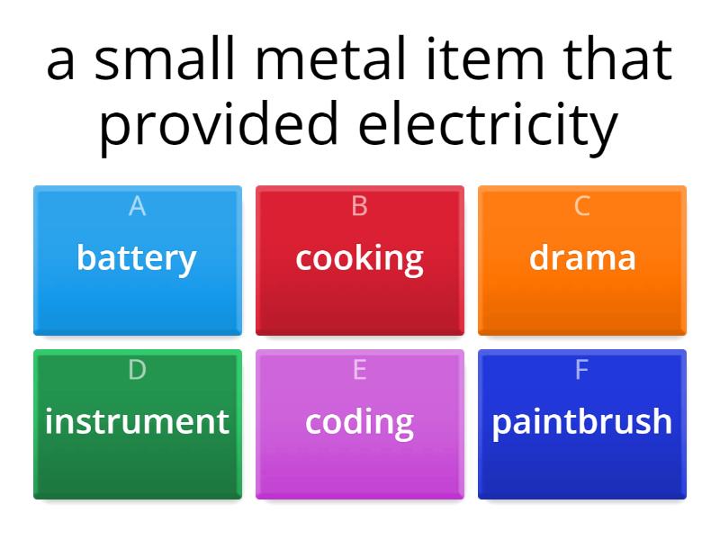 Gold experience b1 unit 8 vocabulary quiz