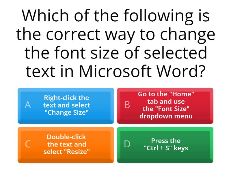 on-ms-word-grade-2-quiz