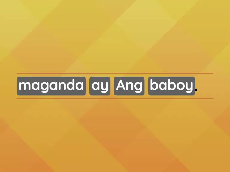 place of birth in tagalog sentence