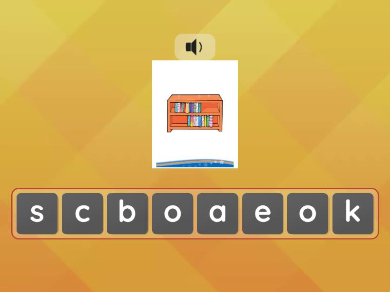 Kid's box 2. Unit 2. Back to school. () + clues - Anagram