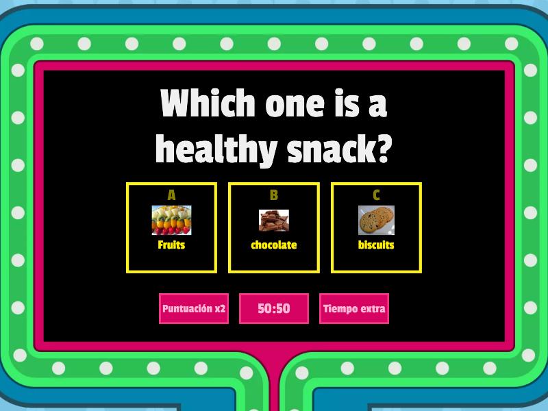 HEALTHY FOOD - Gameshow Quiz