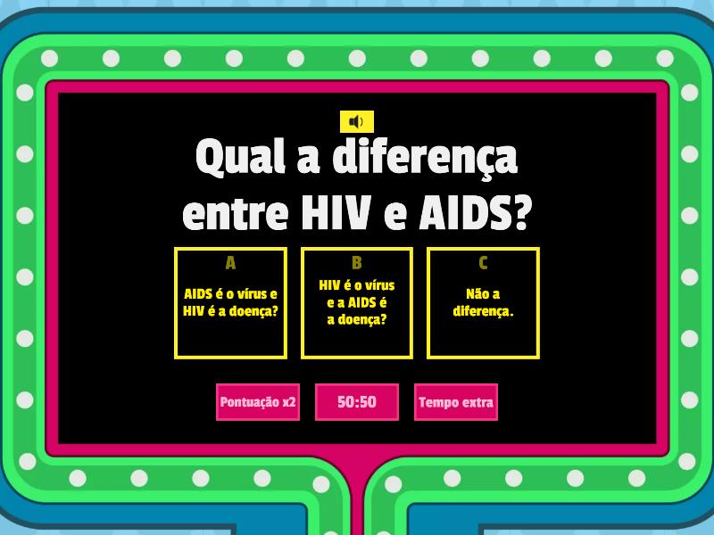 Quiz AIDS/HIV - Gameshow quiz