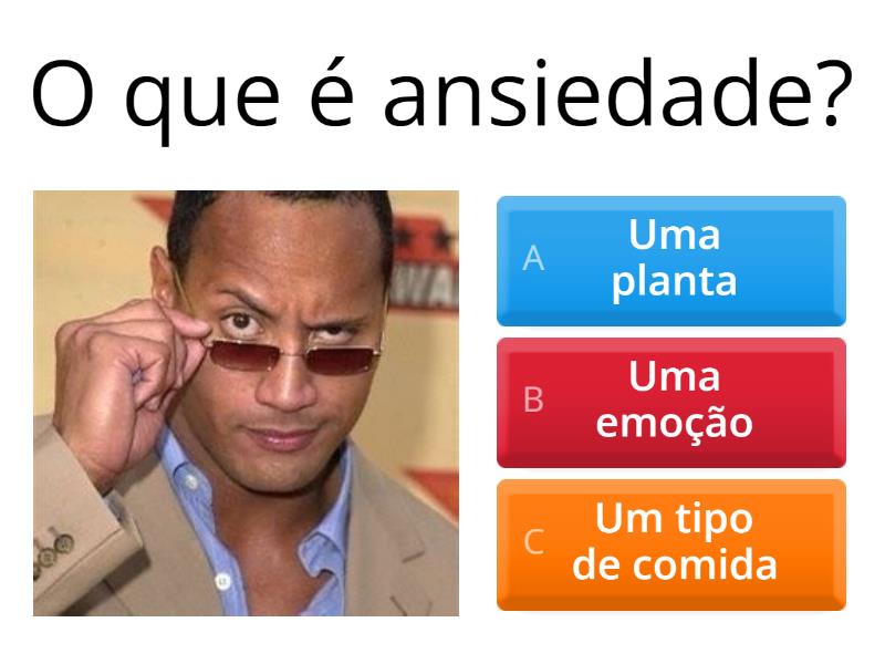 Atividade Sobre Ansiedade - Quiz