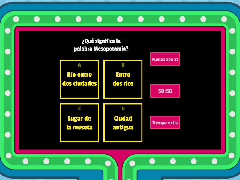 Mesopotamia - Gameshow Quiz