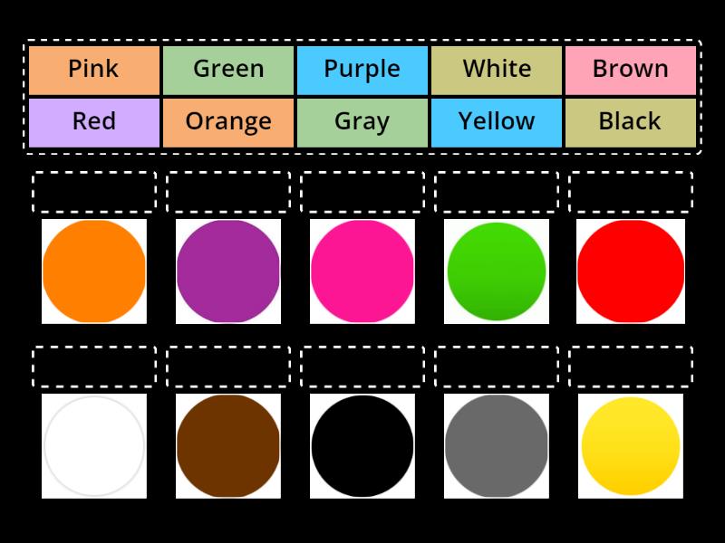 Colors - Match up