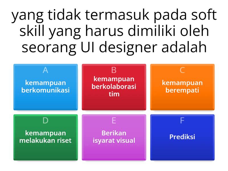 Soal materi ui dan ux kuis