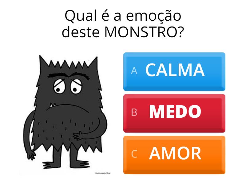 MONSTRO DAS CORES - Quiz