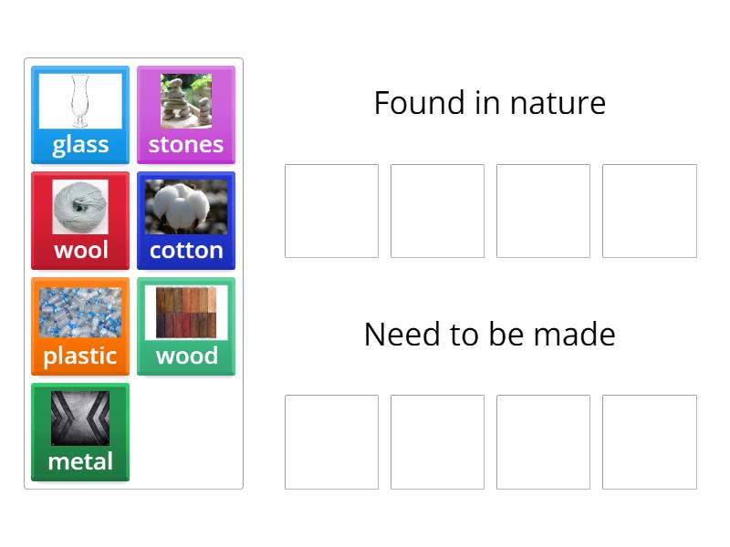 what material is it? - Group sort