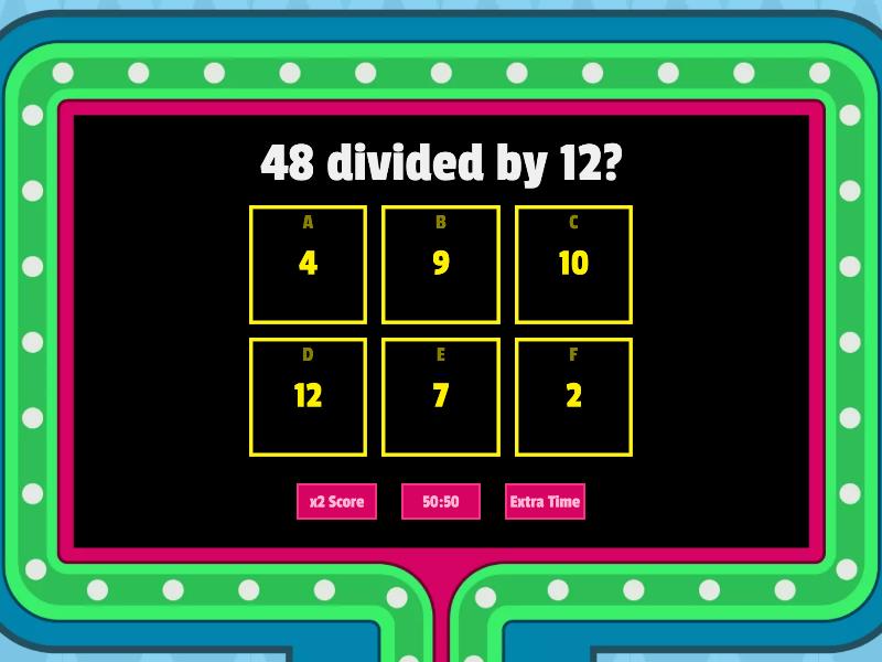 multiplacation-and-division-gameshow-quiz