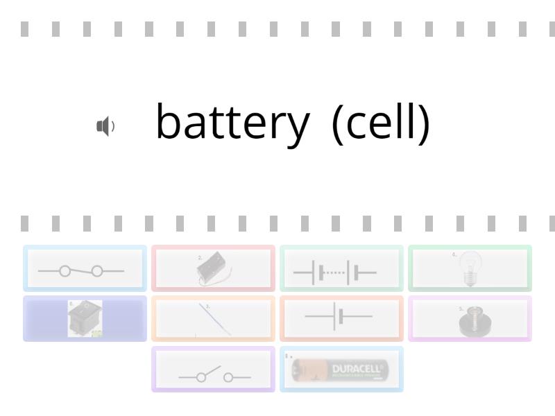 Electricity components - Find the match