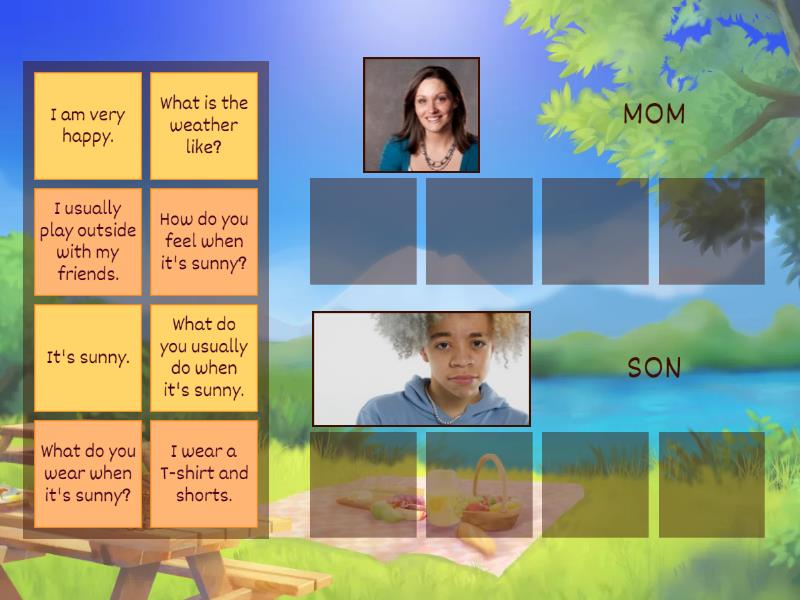 Hometown Sunny Weather Dialogue