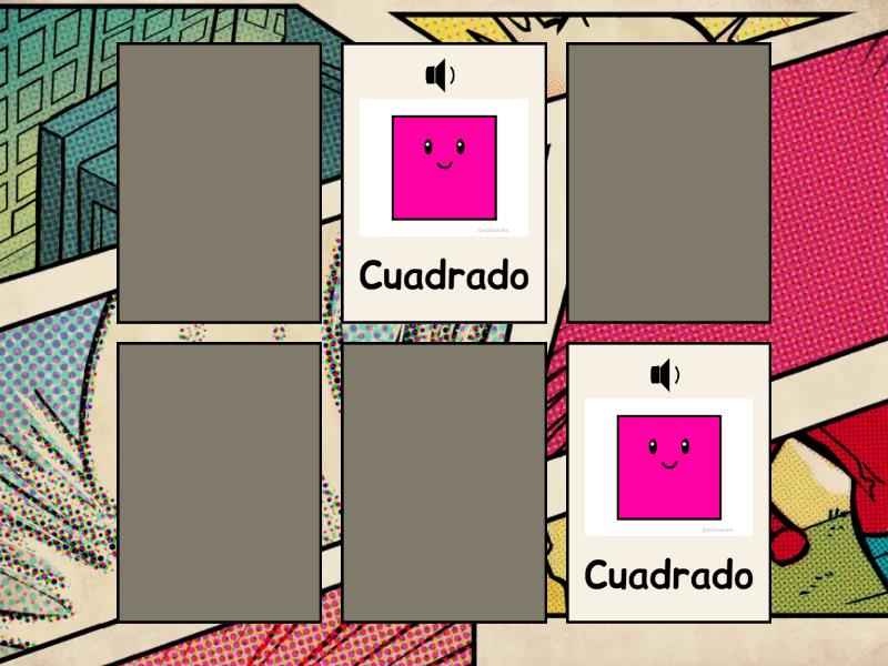 memorama de las figuras geometricas - Matching pairs