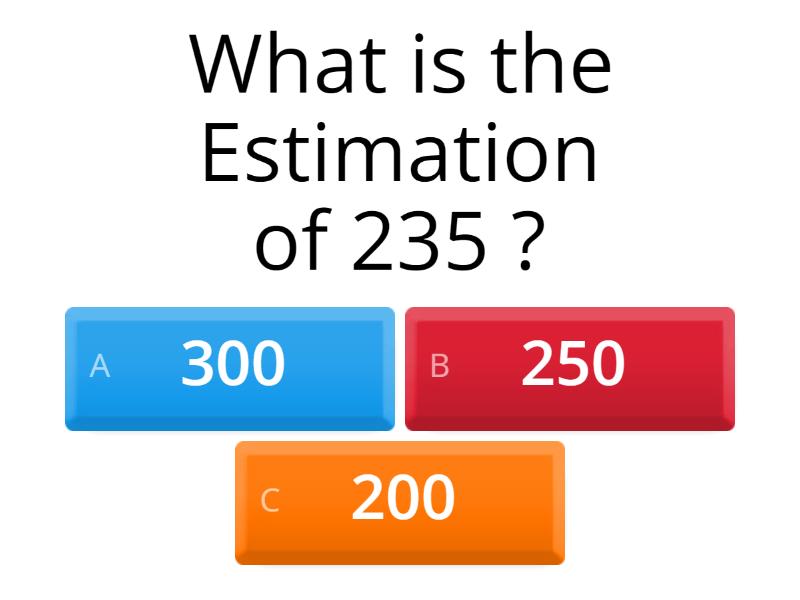 Rounding 3 To The Nearest 100 - Quiz