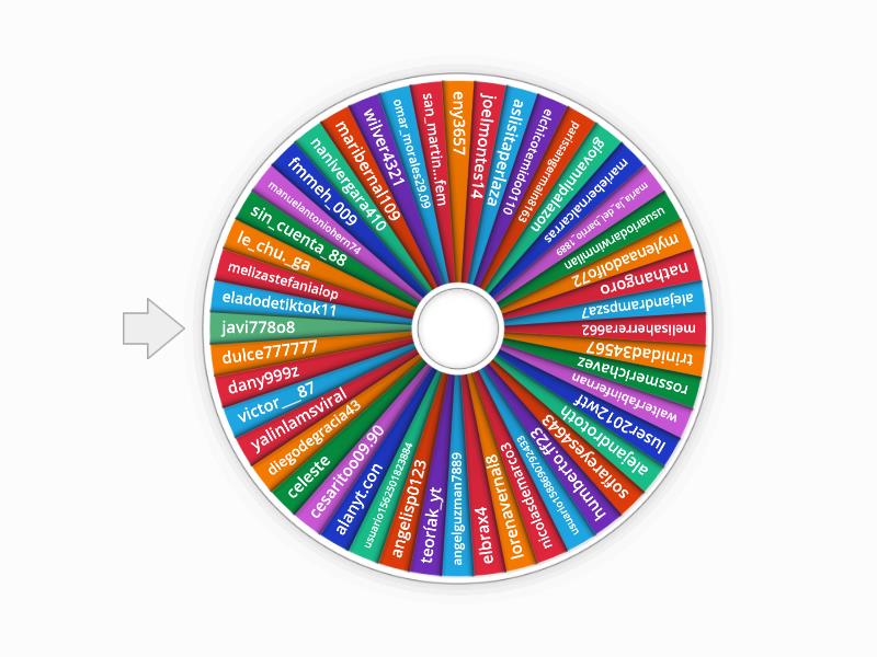 Tik tok t - Spin the wheel