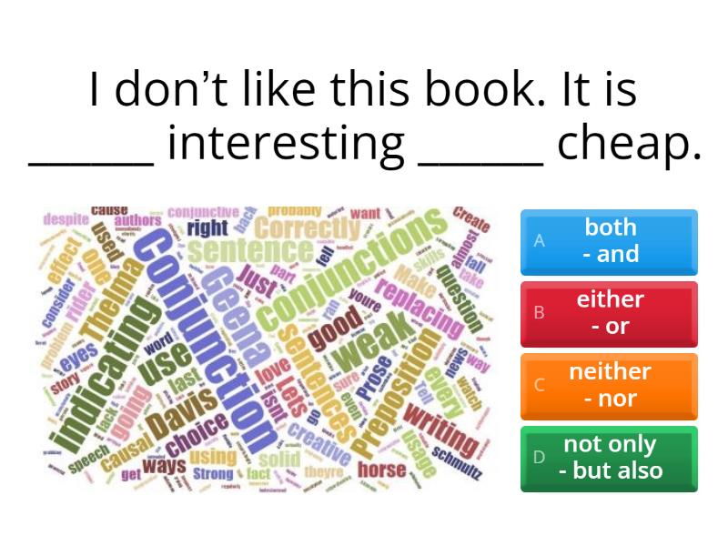 Both / either / neither - Quiz