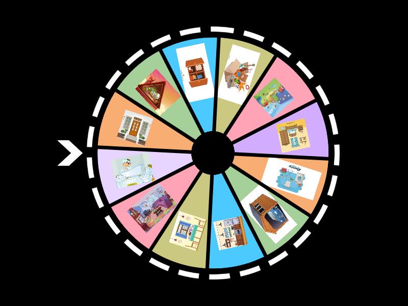 A Dragon on the Doorstep- places - Spin the wheel