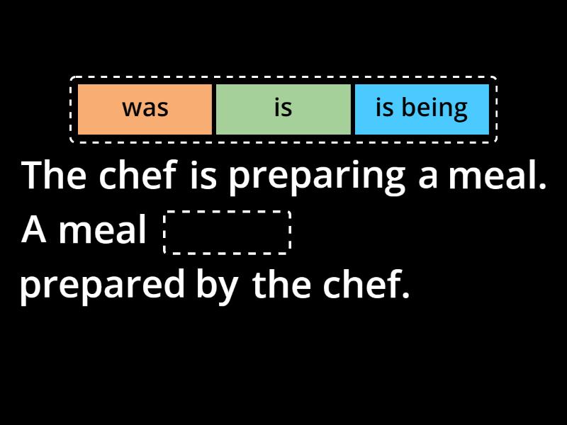 passive voice - Complete the sentence