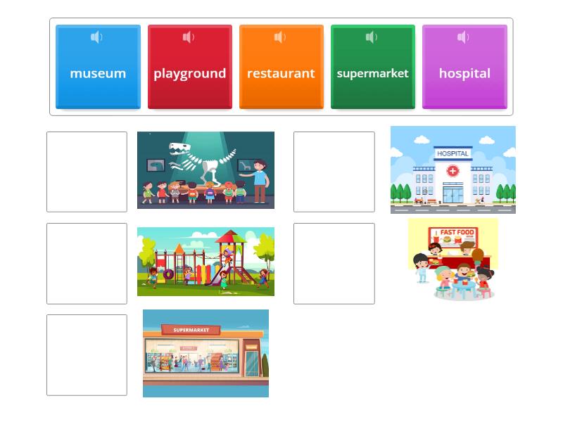 Match the pictures and the words - Match up