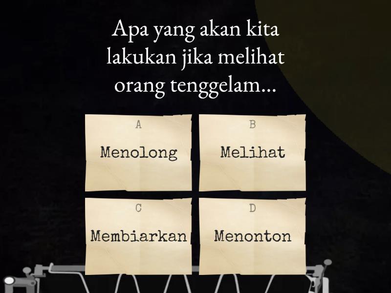 Soal Pilihan Ganda - Quiz