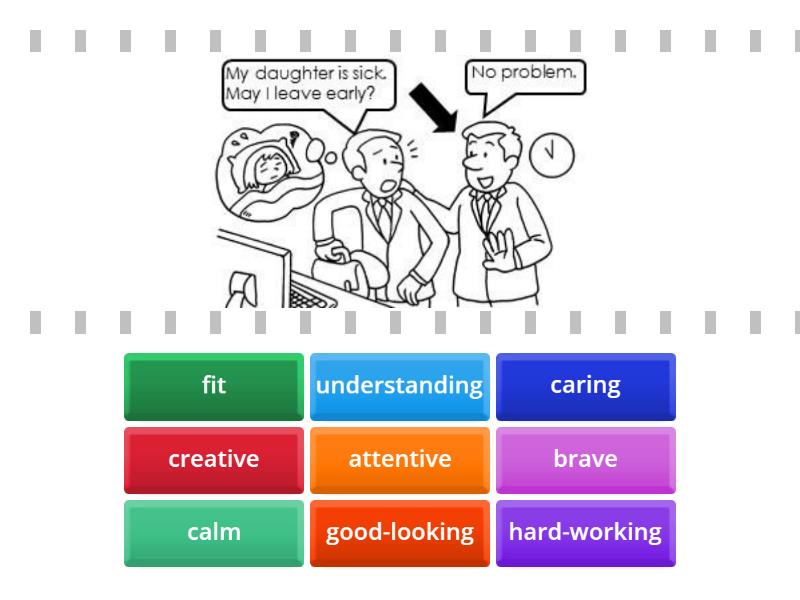 5B Ch.4 Describing people (Matching) - Find the match