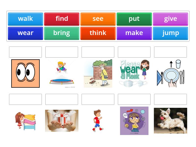 IRREGULAR VERBS LIST 2 - Match up