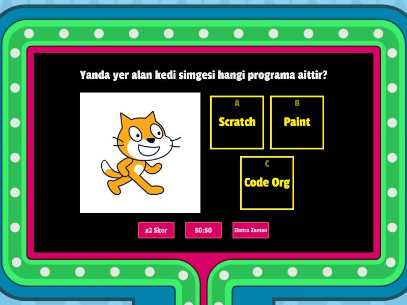 Scratch Quiz - Gameshow quiz