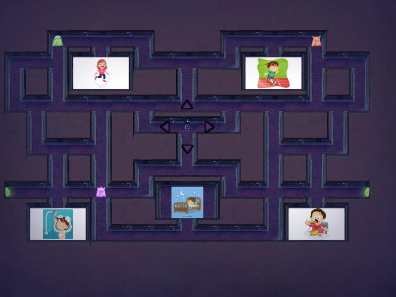 Daily Routine - Maze chase